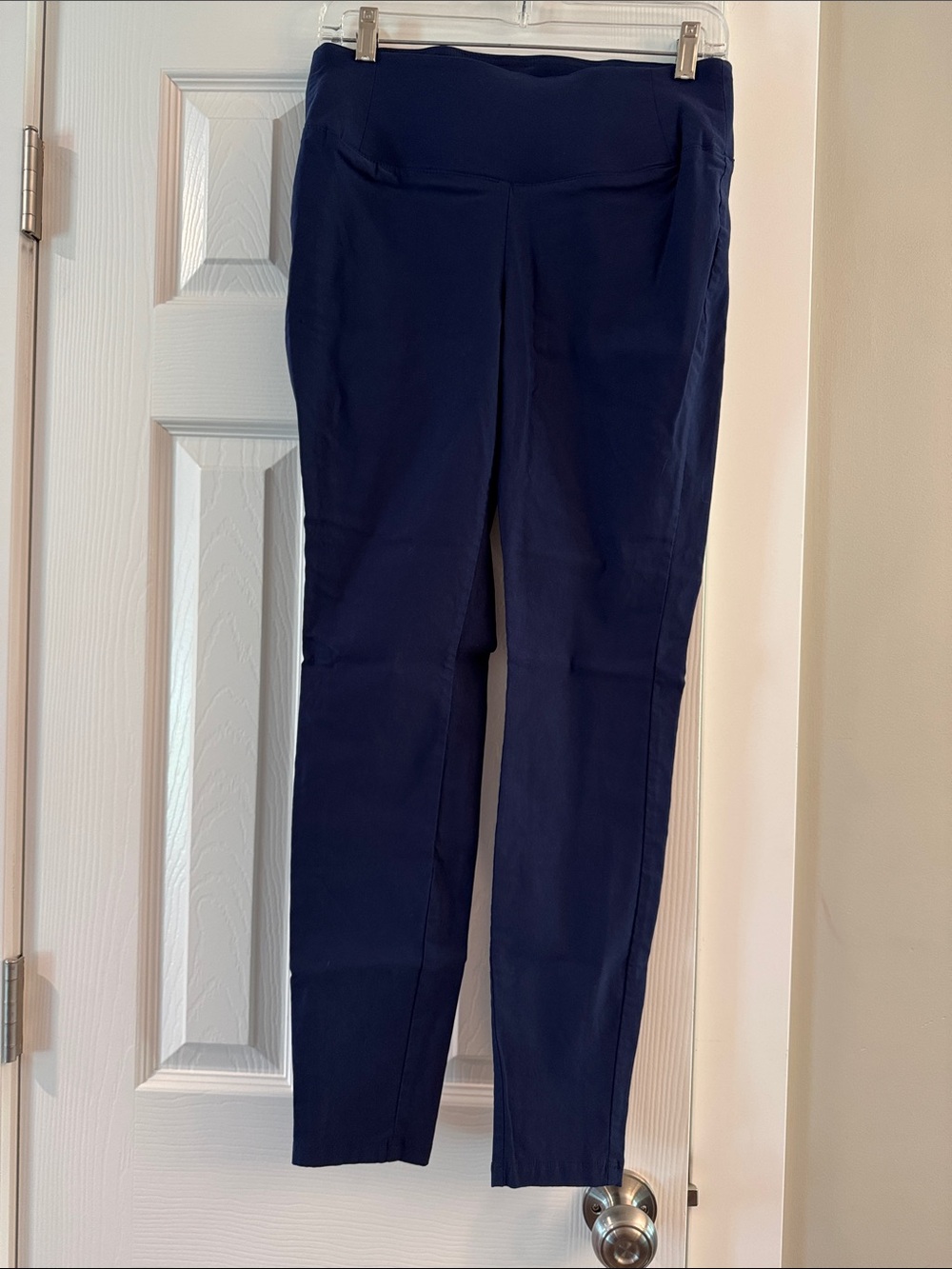 Worthington Navy Pull-On Ponte Leggings
